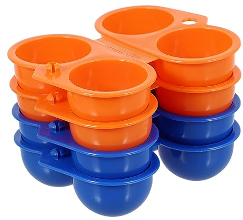 Veemoon 4piezas Porta Huevos Portátil Para Camping y Senderismo Caja De Almacenamiento Para Hacer Barbacoa Protección De Huevos Para Actividades Al Aire