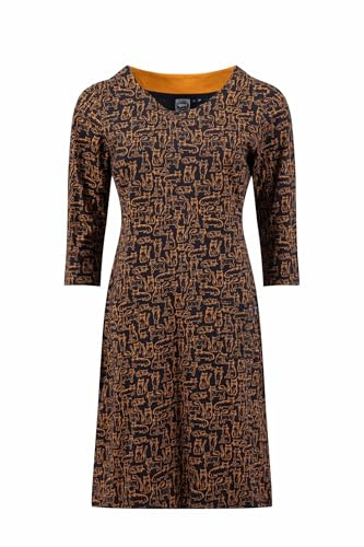 Weird Fish Starshine Printed Jersey Dress Midnight Size 18
