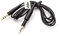 vhbw Câble audio AUX vers prise jack 3,5mm pour AKG K430, K450, K451, K452, K480, K490, K495, Q460 casques d'écoute, 110cm