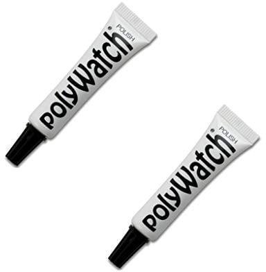 PolyWatch Plastic Watch Crystal Scratch Remover Polish Tool SS013059000-2 Pack