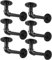 Supports d'étagère de tuyau industriel pour étagères 8 10 12 pouces, support d'étagère flottant de tuyau en métal noir en L-Support de rayonnage mural décoratif robuste style vintage de ferme rustique