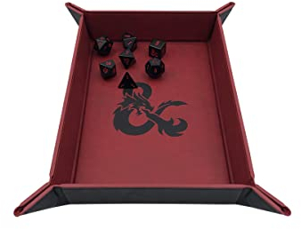 Dungeons & Dragons E-18618 Rolling Tray, Black