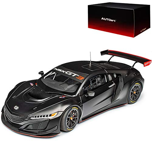 Hon-da NSX GT3 NC1 Coupe Matt Schwarz 81899 2. Generation Ab 2016 1/18 Auto*Art Modell Auto