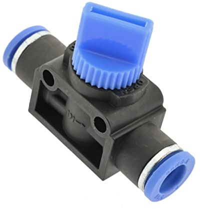 IQS 3/2-Wege-Absperrventil mit Steckanschluss beidseitig 6mm, IQS-Standard