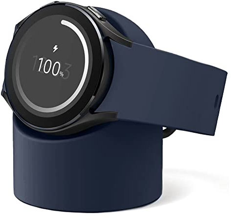 CRGANGZY Portable Charger Cradle Anti Slip Wireless Charger Holder Stand Stand Holder for Samsung Galaxy Watch 4/4 Classic/3