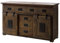 MASSIVMOEBEL24.DE Railway Sideboard Mango Größen 2, Farbe:braun lackiert, Größe:150x45x90 cm (BxTxH)