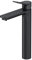 AM.PM Einhebel-Waschtischarmatur Hoch, kratzfester Wasserhahn, Waschbeckenarmatur, Auslaufhöhe 231mm, für Aufsatzwaschtisch geeignet, Schwarz matt (X-Joy FXA92022-Neu)