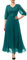 Wedtrend Abendkleider Elegant für Hochzeit Lang Abendkleid Damen mit Pailletten Cocktailkleid Outfit Hochzeitsgast Ballkleider Damen Lang WT0317 PeacockGreen M