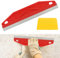 Bettinay 30.5CM Stainless Steel Paint Shield, Multi-Purpose Wallpaper Cutter Tool