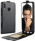 HualuBro Funda Huawei Honor 8X, Premium PU Cuero Leather Piel Carcasa Flip Case Cover para Huawei Honor 8X Smartphone (Negro)