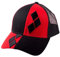 DC Comics Suicide Squad - Harley Quinn rot und schwarz Trucker Cap