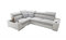 All4All Ecksofa mit Schlaffunktion Plato 282x205 cm - Sofa mit Bettkasten - Schlafsofa L-Form - Eckcouch - für 4 Personen - Wohnzimmer - Seite Links 26