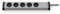 Ehmann 0200x00052301 Steckdosenleiste Universal 5-Fach, 1,5 m Zuleitung