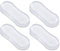 Jatour XIAOHAN Toilettensitzpuffer, Sitzstoßstange Kit Ersatzstoßstangen, Super Leise und Weich,Silikon WC Sitz Puffer Toilettendeckel Gummipads für Zuhause, Hotel, Krankenhaus