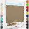 Schuette® Plissee ohne Bohren ● Premium Kollektion: Morning Coffee (Hellbraun) ● 60x80cm (Breite x Höhe) ● Suprafix Faltrollo X Klemmfix Rollo ● Blitzschnelle Montage inkl. Video
