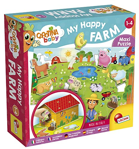 Liscianigiochi 92567 Carotin Baby Maxi Bauernhof, Nicht zutreffend
