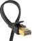 Cat 8 Ethernet Cable 20M, Nylon Braided High Speed Heavy Duty Network LAN Patch Cord, 40Gbps 2000Mhz SFTP RJ45 Flat Gigabit Internet Cable Shielded in Wall,Indoor&Outdoor for Modem/Router/Gaming/PC