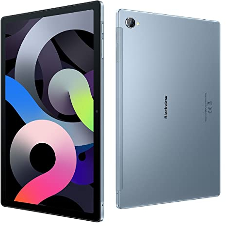 Blackview Tab 15 PRO 10.5'' FHD+ Display Android 12 Tablet, 14GB+256GB (1TB Esterno), Spessore 7,3mm&Batteria 8280mAh, Doppia SIM 4G LTE+WIFI, Fotocamera 13MP+8MP, Altoparlante Quad Box, GPS Blu