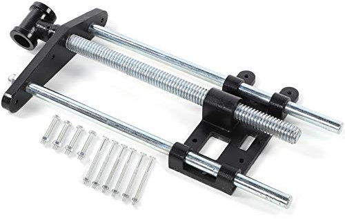 Schraubstock für Holzarbeiten, Holzschraubstock für Werkbank, Metall-Schraubstock, 26,7 cm, robuster Tischschraubstock, Holzbearbeitung, Metallclip-Klemme