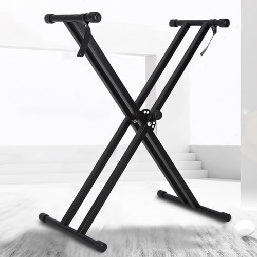 Piano Keyboard Stand, X Type Piano Stand Portable Keyboard Holder for Electric Piano Keyboard
