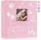Lanpn Baby Fotoalbum 10x15 600 Fotos, Großes Fotoalbum Einsteckalbum Babyalbum, Leinen Einstecken Einsteckalbum, Neugeborenen Kinder Porträtfotos Fotoalbum, für 1. Geburtstag Mädchen Rosa