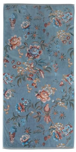 Pip Studio Große Handtuch Secret Garden Blau 70x140cm