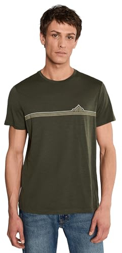 Icebreaker Men Merino 150 Tech Lite SS Tee Range Stripes - S