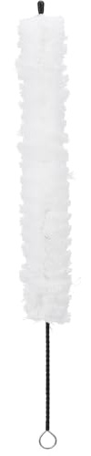 BETOOKY Cepillo de Limpieza para Flauta Travesera 38 Cm Cabezal de Algodón Escobilla para Limpiadores de Instrumentos Musicales Cuidado Eficaz para Flautistas y Mantenimiento