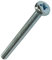 Aerzetix: 25 boulons vis à tête cylindrique M4x45mm DIN7985A acier zingué empreinte PH2 cruciforme Phillips C18764