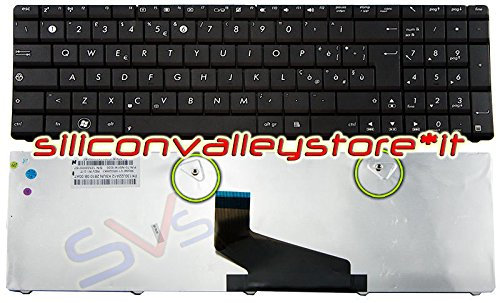 Siliconvalleystore Tastiera Italiana Nera USB Meccanica per Notebook ASUS K53E