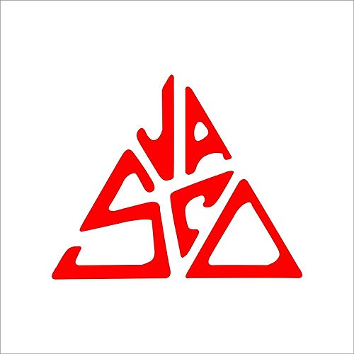 Galuisi Adesivo Sticker Vasco Rossi Simbolo Blasco KOM (Rosso, Medio 9,5 * 11,5 cm)