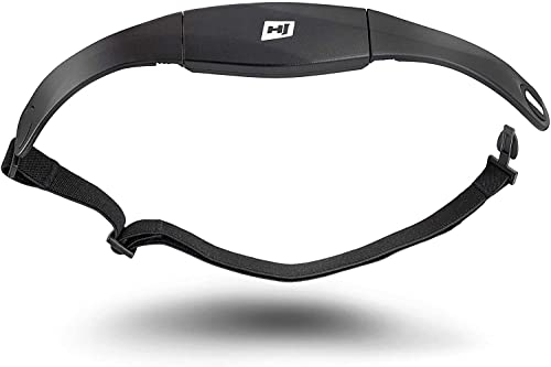 HS HOP-SPORT Ceinture Cardio HS-095PR Moniteur de Fréquence Cardiaque Noir Optique