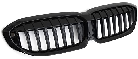 GCP PASST FÜR 3ER G20 G21 SPORT KÜHLERGRILL GRILL GLANZ SCHWARZ