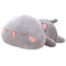 LICHENGTAI Plüschtier, Kawaii Stofftiere Katzen Kissen Kätzchen Katze Tier Puppe, Plüsch Kissen ausgestopftes Tier Kissen Plüschtier, Kinder Spielzeug Geschenk Gefüllt (Grau 02-50cm)