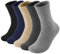 MOSOTECH Thermosocken Herren, Warme Dicke Wintersocken Frotteesohle Thermo StrickSocken Kuschelsocken Geschenke für Herren im Winter 5 Paar, Thermo Atmungsaktiv, EU 39-45