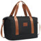 COOLIFE Kabinentasche Groß Reisetasche Sporttasche, 45x36x20cm, Easyjet Freigepäck Underseat Handgepäck, Overnight Weekend Handgepäck für Damen, Wasserfest Handtasche für Sport & Reisen(25L, Schwarz)