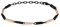 Breil Gioiello TJ3424 collezione BOLD, BRACCIALI da UOMO in ACCIAIO colore NERO, ORO ROSA misura 22 con SENZA PIETRE