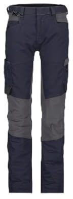 DASSY® Helix Women Stretch-Arbeitshose für Damen - Größe 32 - NACHTBLAU/ANTHRAZITGRAU