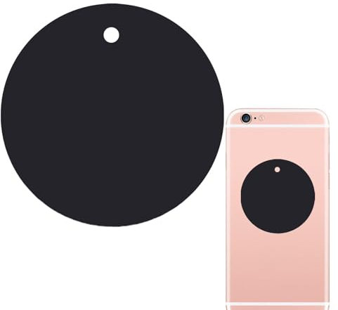 Adesivi In metallo Per Telefono | Piastra met-allica Per Supporto Magnetico | Calamita Per Cellulare Auto | Placche Metallo Universale Adesivo Per Tutti I Supporti Magnetici Per Auto