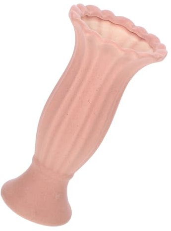 Holibanna Vaso in Ceramica Per Interni A Forma Di Colonna Romana Decorativo Portafiori Secchi Per Composizioni Floreali