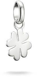 THOMAS SABO Lucky Clover Connect Silver Charm Pendant Recycled 925 Silver