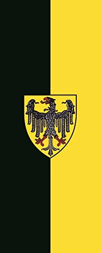 U24 Fahne Flagge Aachen im Hochformat Premiumqualität 150 x 500 cm