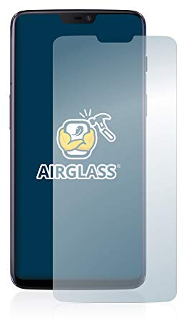 BROTECT Schutzglas für OnePlus 6 Schutzfolie Panzer Folie Glas Displayschutz Made in Germany [Extrem Kratzfest 9H, Anti-Fingerprint,Transparent]