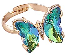 ROMIDA Schmuck Silber Offene Ringe Set für Damen und Mädchen Gelenkring Verstellbare Schmetterling Fingerringe Stapelbarer offener Ring Statement Schmuck für Frauen Mädchen