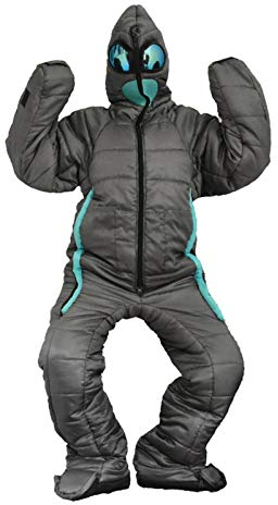 Bexdug Menschlicher Schlafsack,Menschlicher Schlafbeutel - Tragbarer, bequemer, langlebiger Beutel für Camping, Schlafsack für Erwachsene mit Füßen, Beinen, Armen, Outdoor-Camping-Schlafzubehör