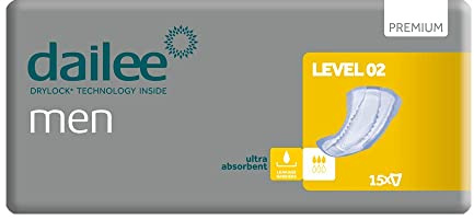 Dailee Men Premium Level 2 Inkontinenzeinlagen, 180 Stück