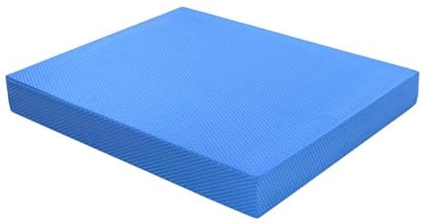 LOVIVER Übungs-Balance-Pad, Balance-Kissen, reißfest, bequem, Yoga-Matten, Knieschoner, Schaumstoffmatte für Indoor-Training, Outdoor, Blau