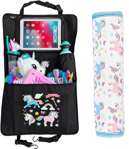 HECKBO 1x Organizer + 1x Gurtschoner Einhorn
