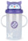 TUM TUM Tasse avec paille lestée, Tasse anti-fuite, Tasse d’Apprentissage pour Bébé, Couvercle Rabattable, Paille en Silicone (Olivia le Hibou 300ml)