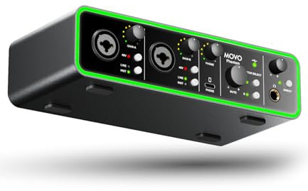 Movo PHANTOM 2-Channel USB Audio Interface